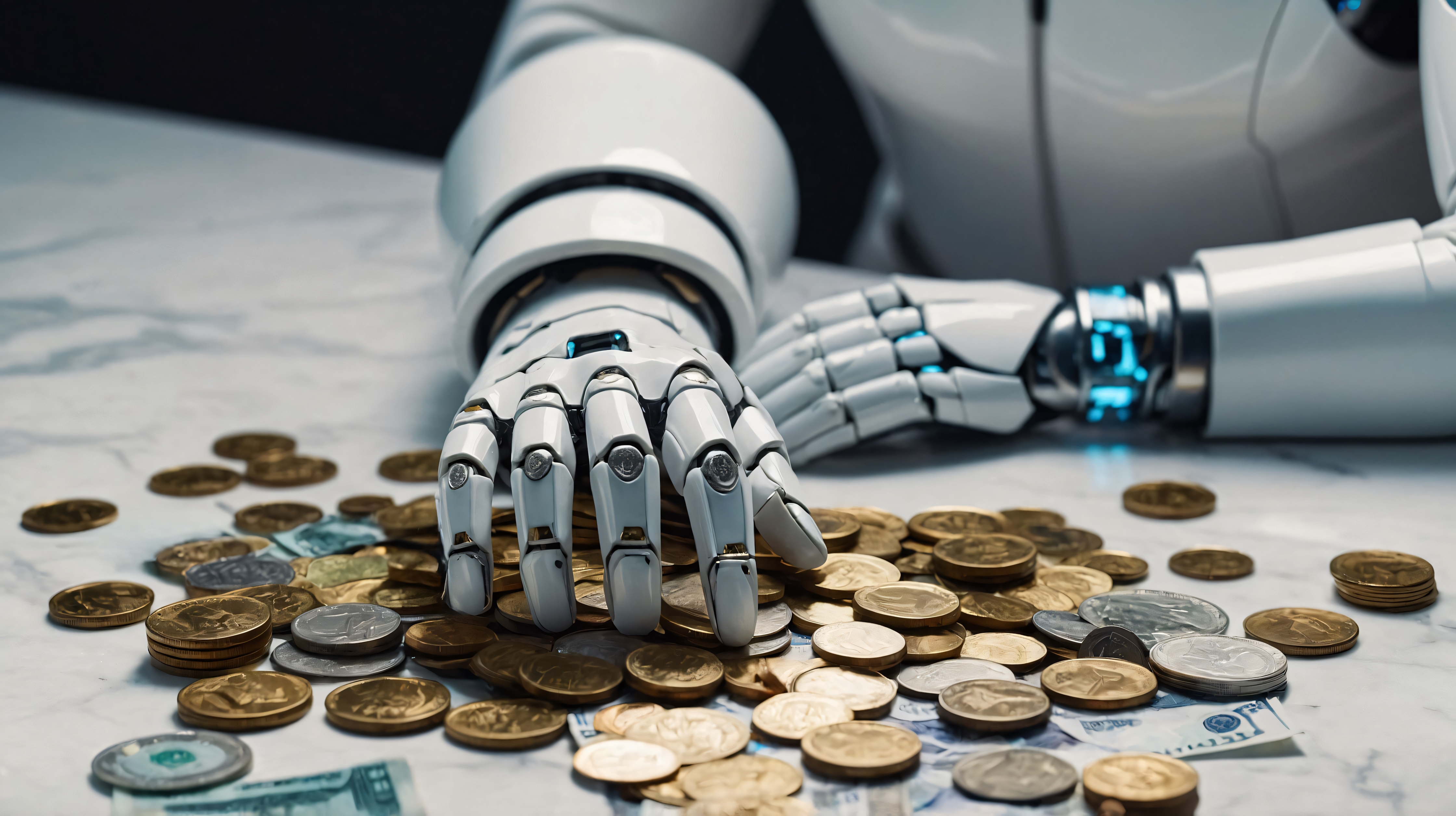 AI interacting with financial systems